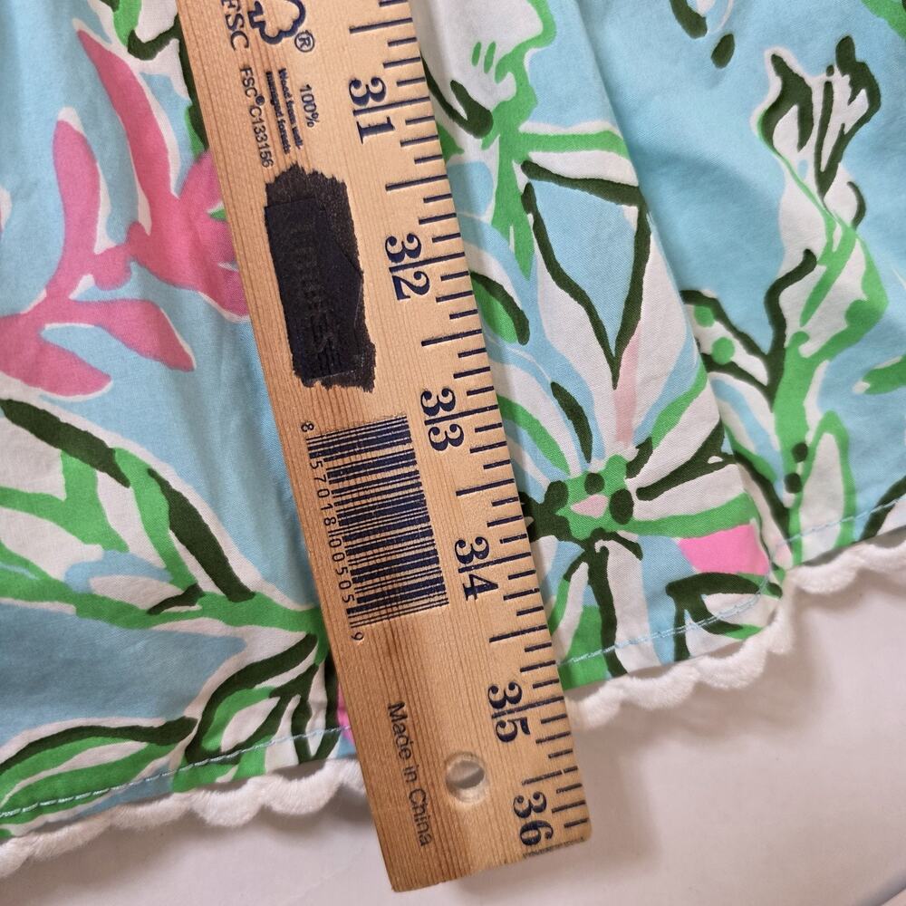 Lilly Pulitzer Womens Arletta Long Sleeve Dress Multicolor Son of a Bun Size 4 - Picture 16 of 16